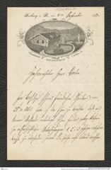 Nachlass Franz Steindachner, Brief von Schuster an Franz Steindachner (04.09.1880), Inv.Nr. 471.01, Seite 1